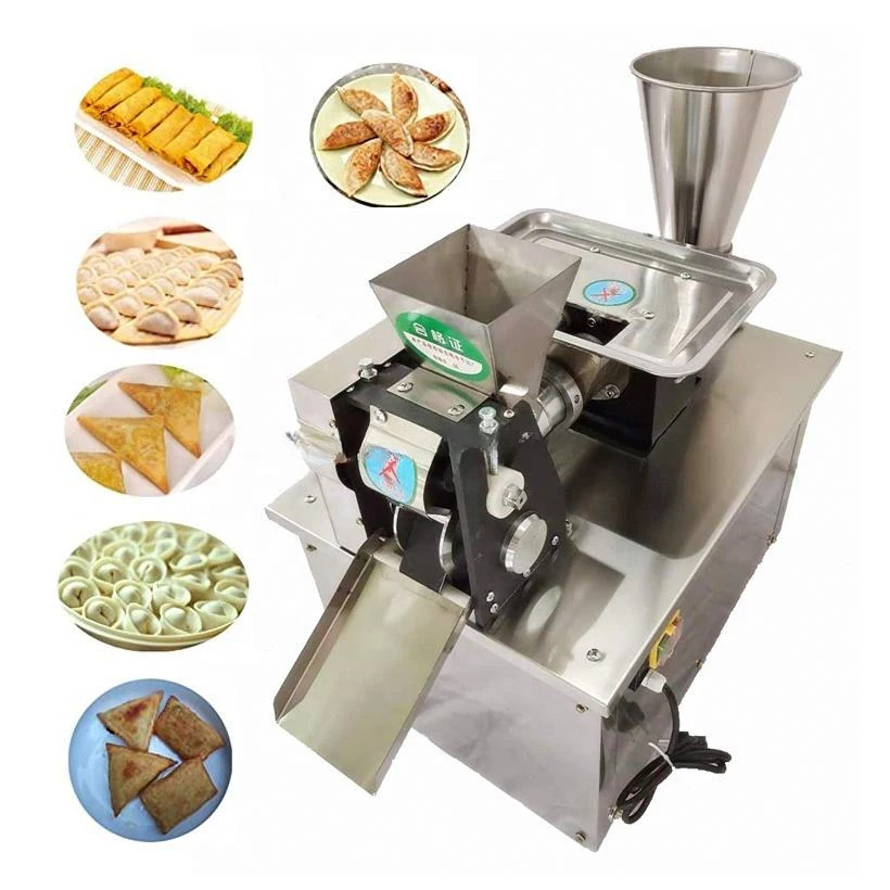 110V 220V High Productivity Automatic Big Size Empanada Machine/Dumpling Samosa Making Machine with 1-Year Warranty