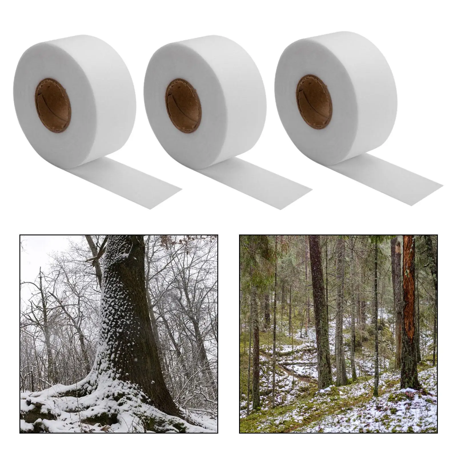 

Tree Protector Wraps, Tree Wrap, Winter Anti ,Non Woven Plants Protector Wrap ,Tree Trunk Guard Tree Protection Keep Plants