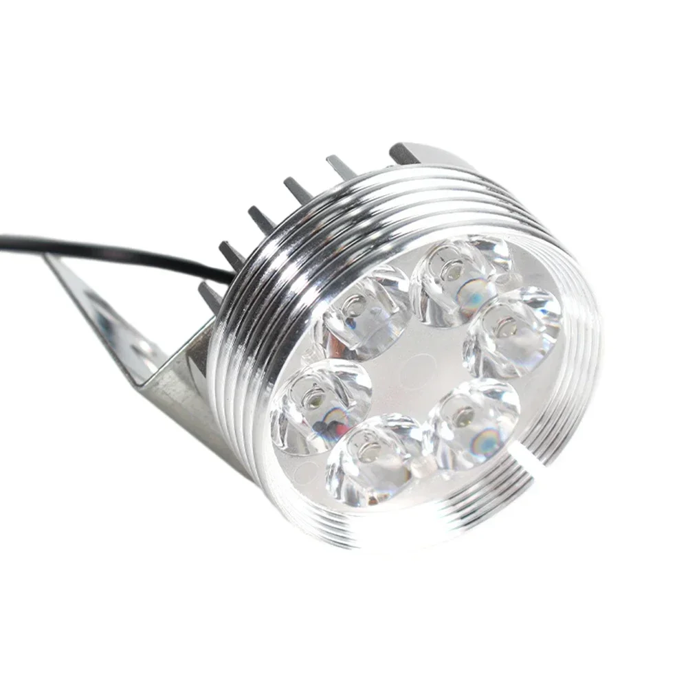 

12V-85V EBike Headlight LED Lamp Electric Bicycle Lamp Scooter Front Light 6LED Headlight Electric Bicycle Light
