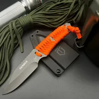 Multi-purpose Outdoor Knife, EDC Pocket Knife, Fixed Blade with Scabbard, Camping Knife, Survival Knife BBQ