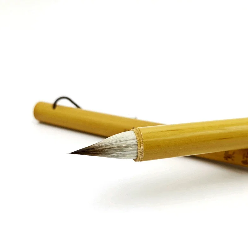 

White Clouds Brush Chinese Calligraphy Brush Weasel Woolen Hair Caligrafia Tinta Official Script Kaishu Paintiing Writing Brush