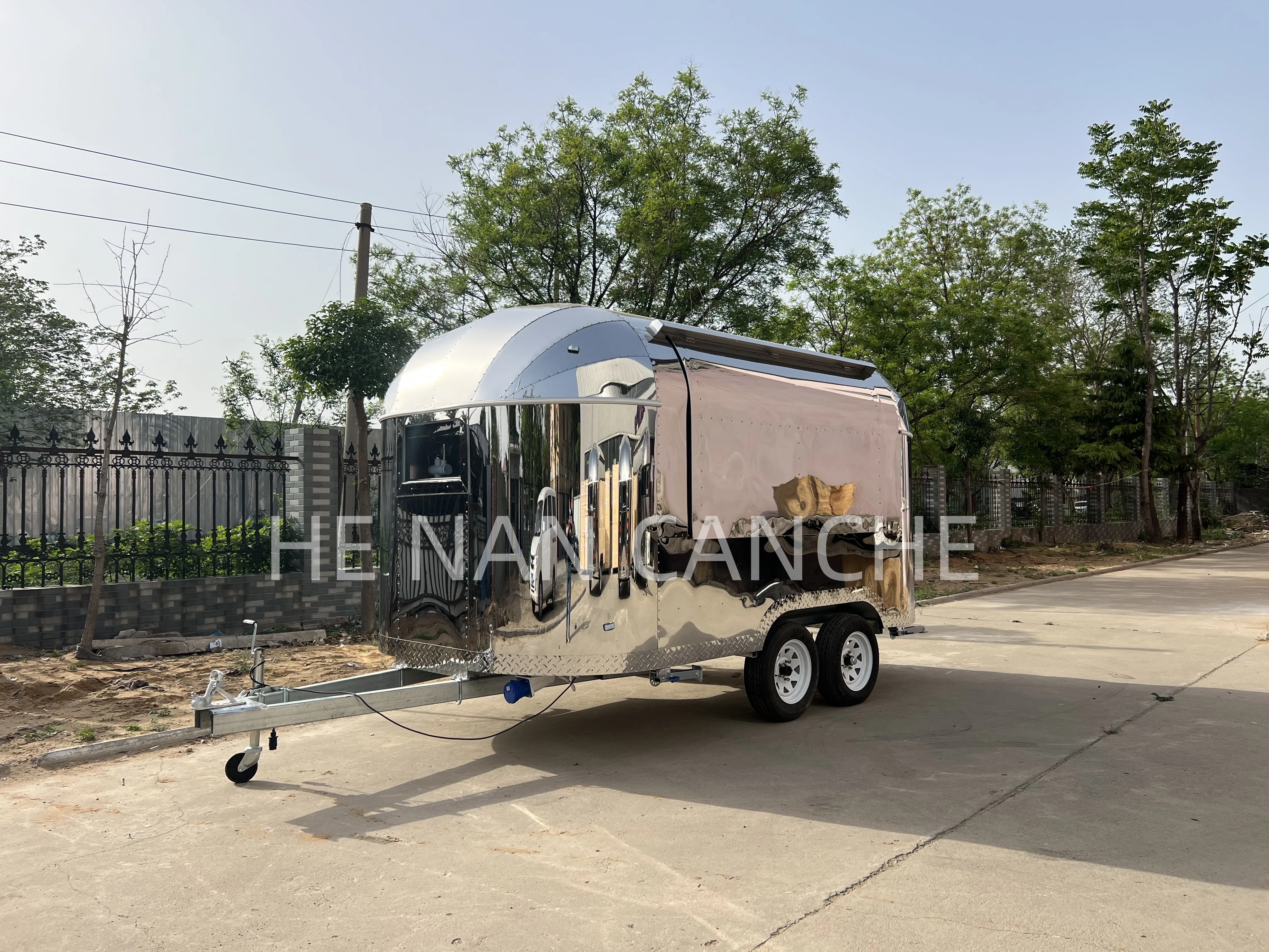 small fast food van trucks mobile kitchen fast food dining car airstream catering bbq food trailer for sale