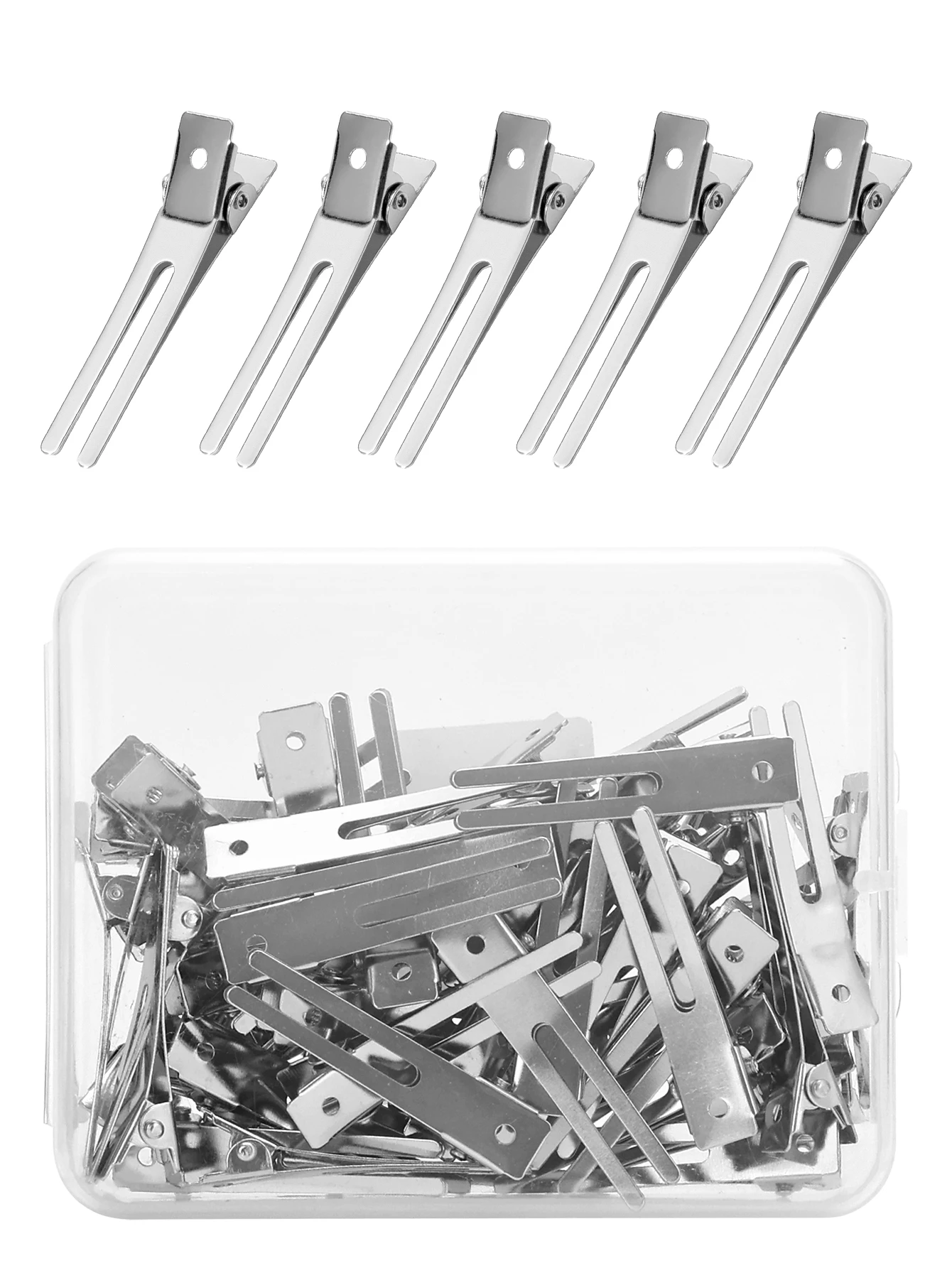 

Professional Wave Curl Hair Clip No Trace Positioning Steel Hair Clipper for Root Volume Hair Styling Clips for Water Wave Curls