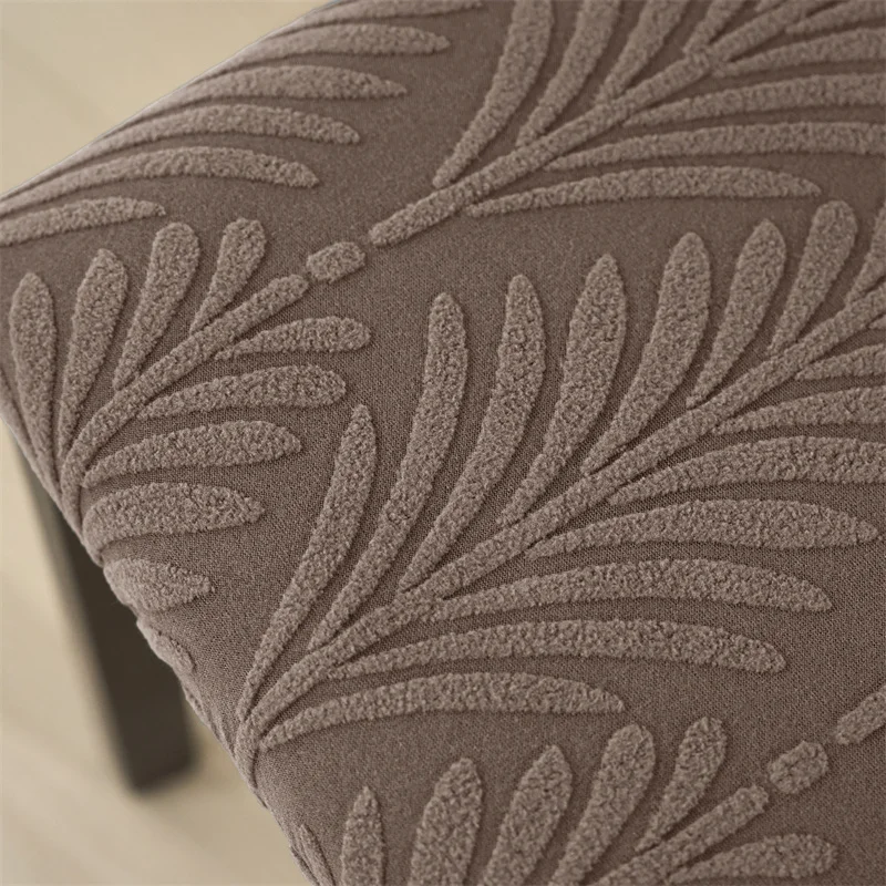 1/4/6 stücke Jacquard Stuhl Sitz Abdeckung Nordic Anti-schmutzig Esszimmer Stuhl Schonbezug Hause Abnehmbare Sitz Fall für Hotel Küche Party – Detail 10