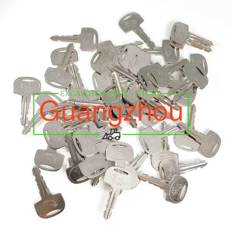 

1pcs Key for Ignition Start Switch of MINI Excavator for SANY SY16 26 35 50U XCMG 15 Excavator Supplies Micro Digging Key
