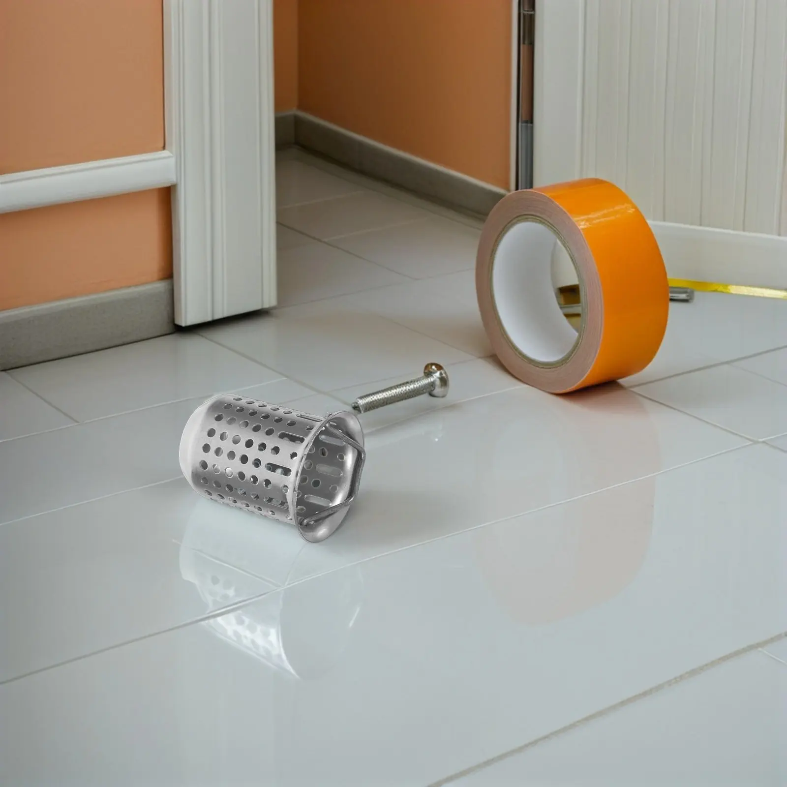 

Silver Stainless Steel Sink Drain Strainer Thickened Sewer Filter Basket Handle Kitchen Bathroom Sink Stopper Sewer Drain Covers