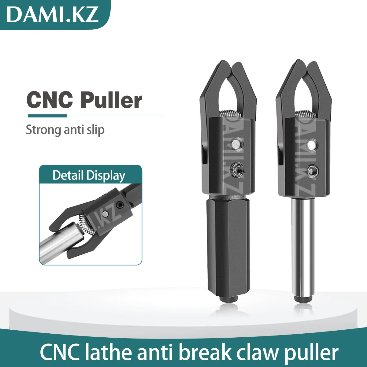 مخرطة CNC المغذية 16/20/25/32 مقبض دائري مقبض مربع مجتذب تلقائي باستخدام الحاسب الآلي النسخة الصلبة/سخة سبيكة مطعمة اثنين مخالب مجتذب