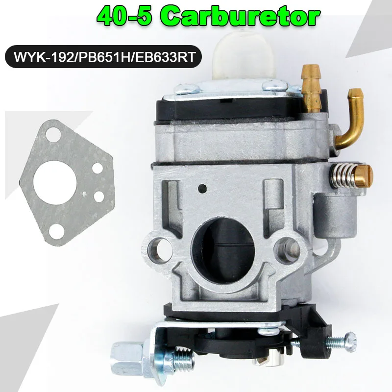 Carburetor Grass Trimmer Brush Cutter Engine 40-5 40 43 49cc PB755SH WYK-192/PB651H/EB633RT EB630  A021000811 A021000810