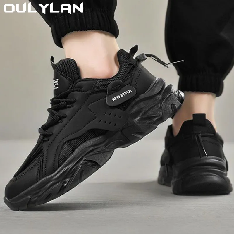 

Oulylan fashion all-match sneakers men's shoes new men's comfortable outdoor comfort autumn trend platform daddy shoes