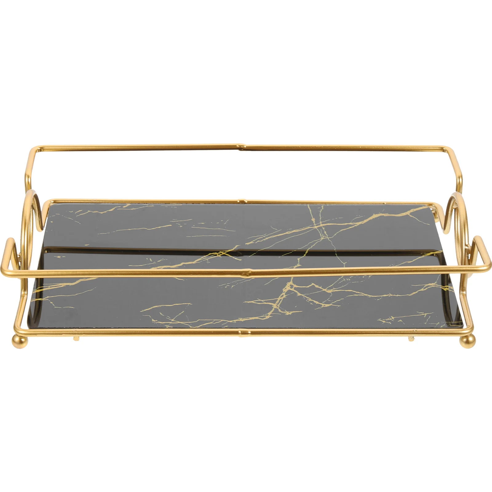 

Storage Tray Bathroom Vanity Organizer for Trays Countertop Glass Makeup