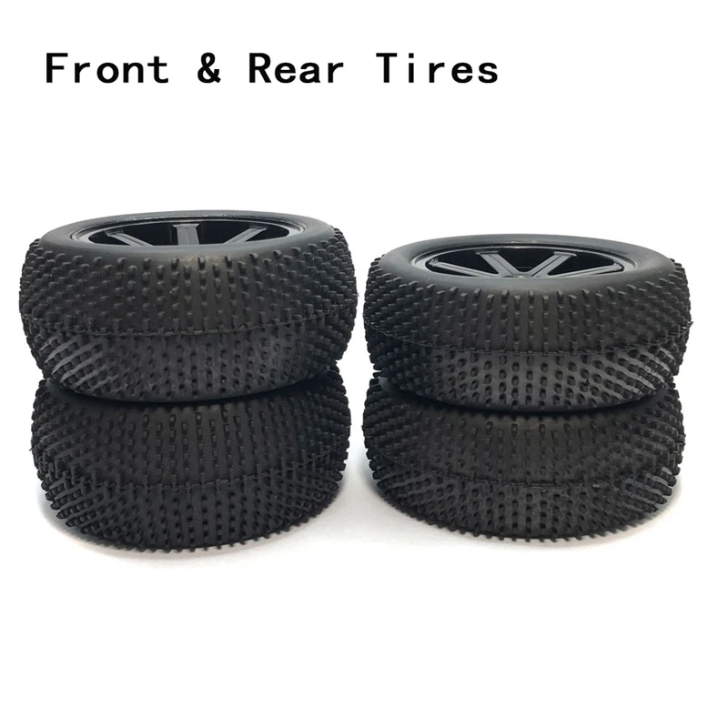 4Pcs 87Mm Large Tires Tyre Wheel For Remo Hobby Smax 1621 1625 1631 1635 1651 1655 1/16 RC Car Upgrade Parts,1