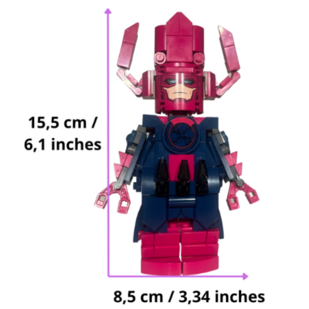 MOC 227 pièces film de héros célèbre Moc Galactus figurines de personnages modèle Puzzle personnalisé idées créatives jouets pour enfants cadeaux d'anniversaire
