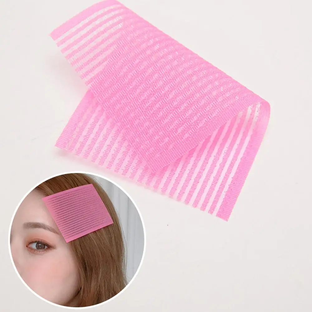 Solid Color Bangs Magic Paste Posts Hair Sticker Clip Women Wash Face Makeup Velcro Patch Hair Accessories Bangs Magic Paste