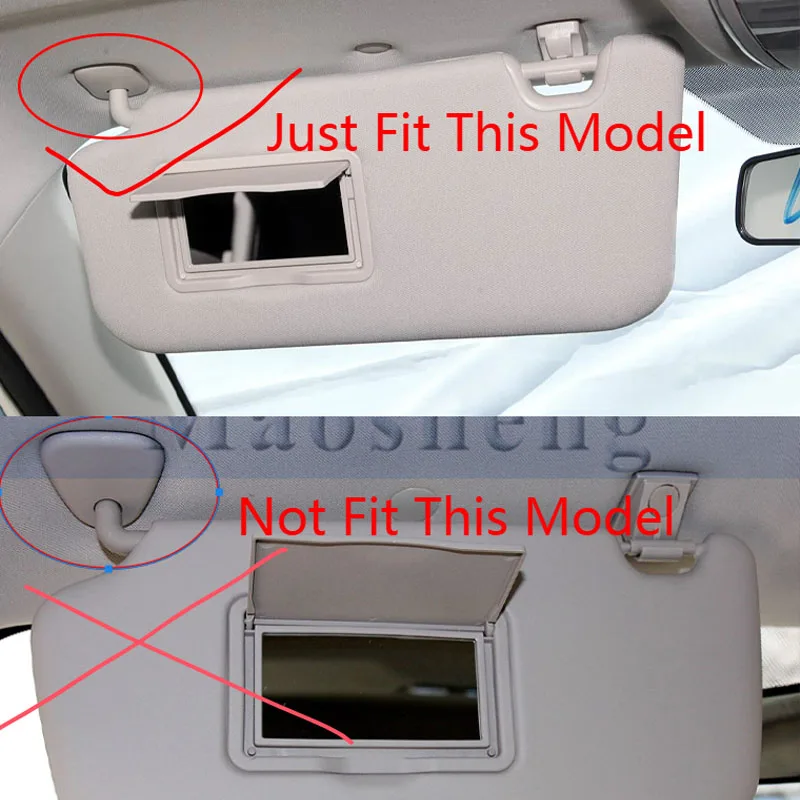 Maosheng Inner Sunshade Sun Visor For Changan CS35 Plus Sunvisor with Makeup Mirror