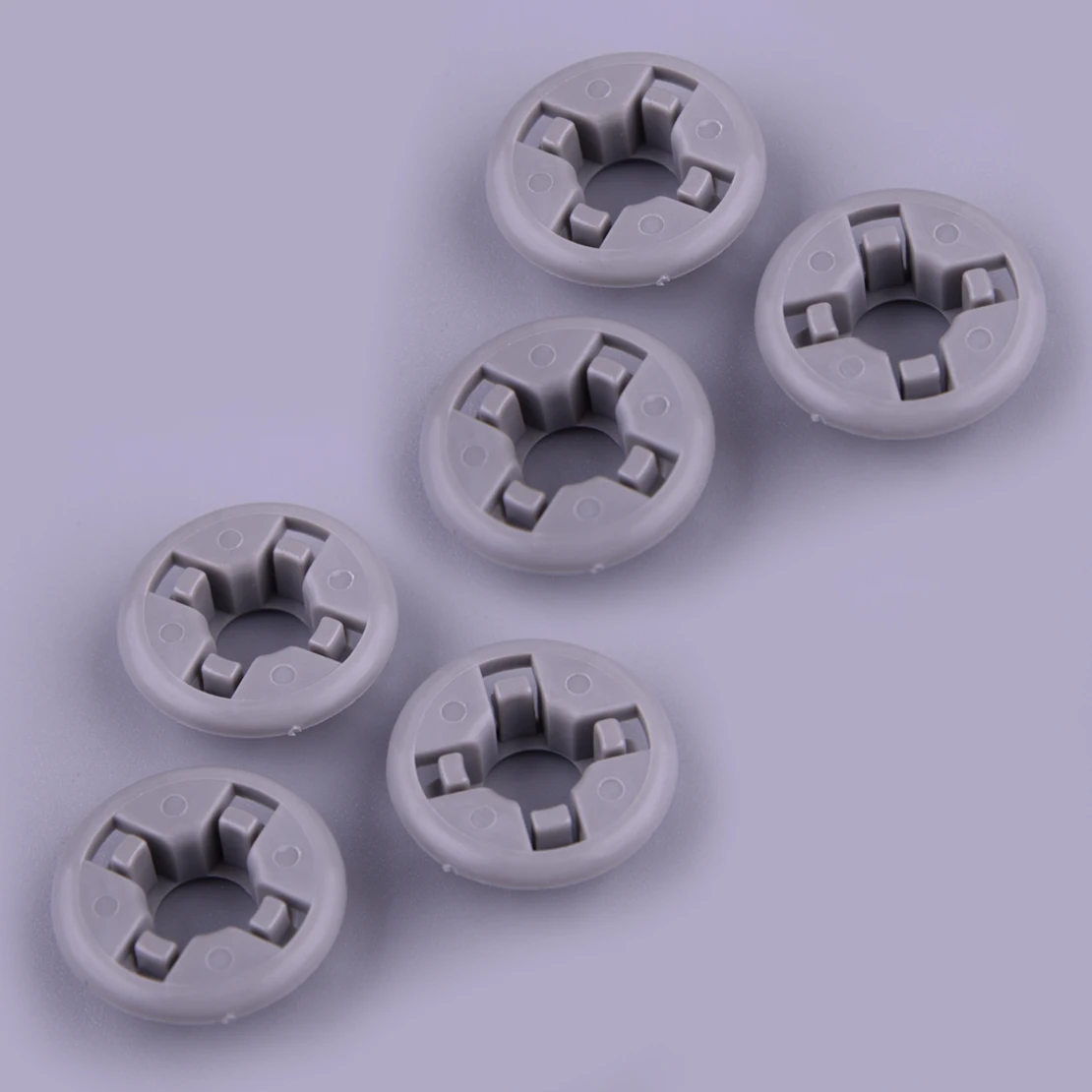 6Pcs Gray Nylon Car Hood Support Prop Rod Holder Clips Grommets Fit for Toyota RAV4 Corolla Scion XB