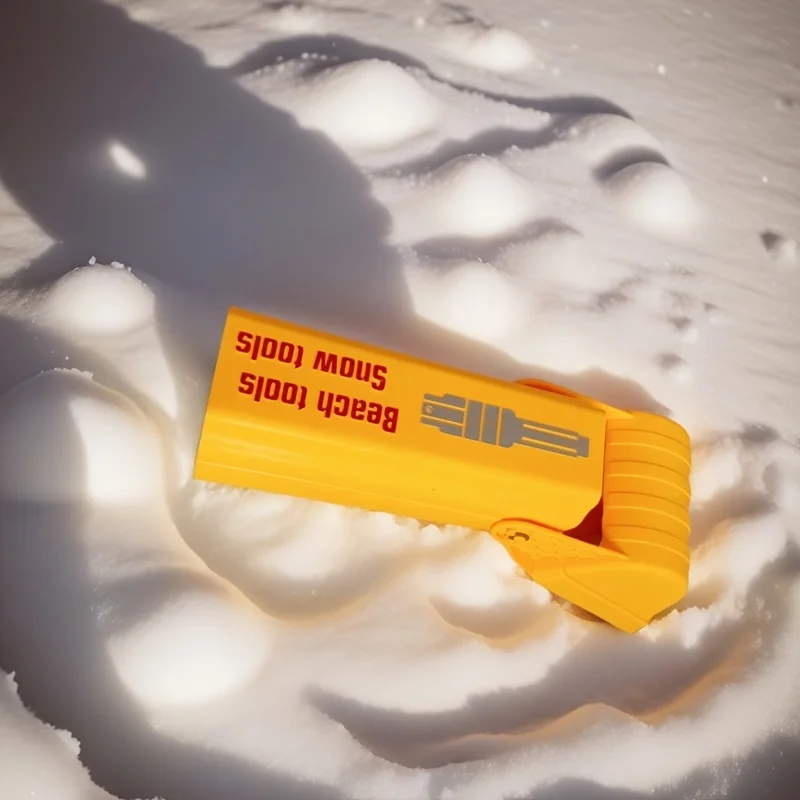 Veelzijdig groot graafarm strand- en sneeuwspeelspeelgoed, plastic zandschepgereedschap voor volwassenen kinderen zomer- en winterbuitenplezier