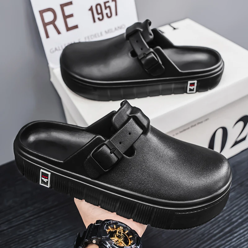 

Мужские и женские рабочие туфли EVA 2026: нескользящие, водонепроницаемые, маслостойкие, удобные, для поваров, рабочих, рыбалки на открытом воздухе, размеры 38-45