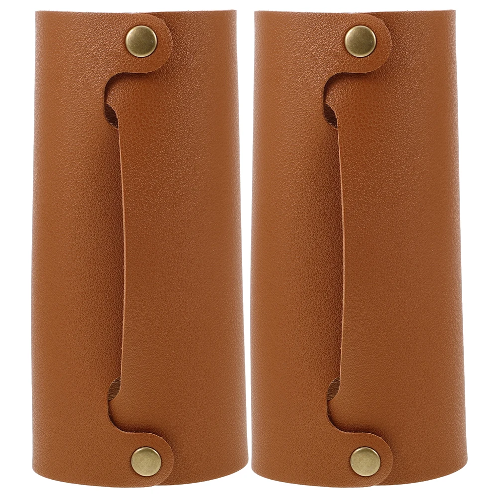 

2pcs Camping Gas Canister Cover Propane Tank Protector Lightweight Portable for Cylinder Stove Accessories Anti Collision Safety