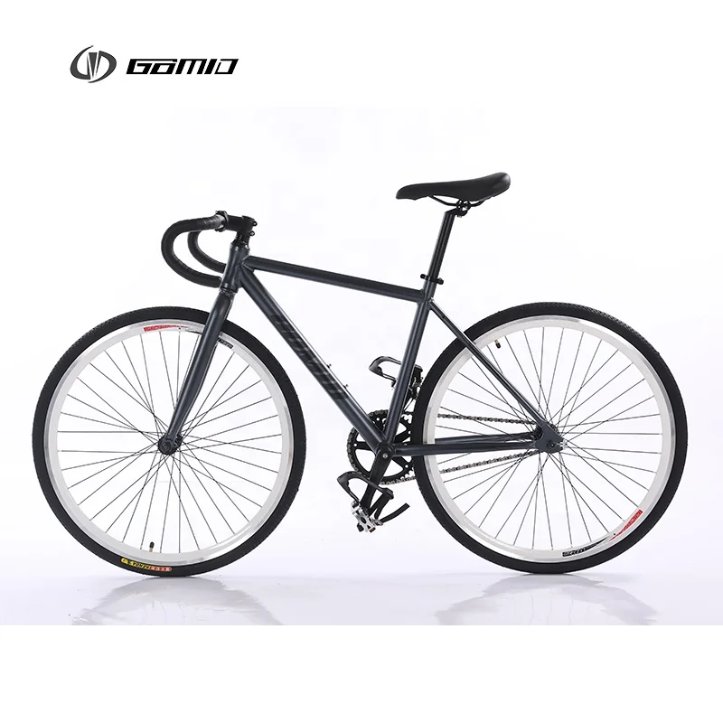 

GOMID Aluminium Alloy Bisiklet Single Speed Fixed Gear Bike Custom Track Bicycle Racing Bike Bicicletas Flip Flop Hub Gear Cycle