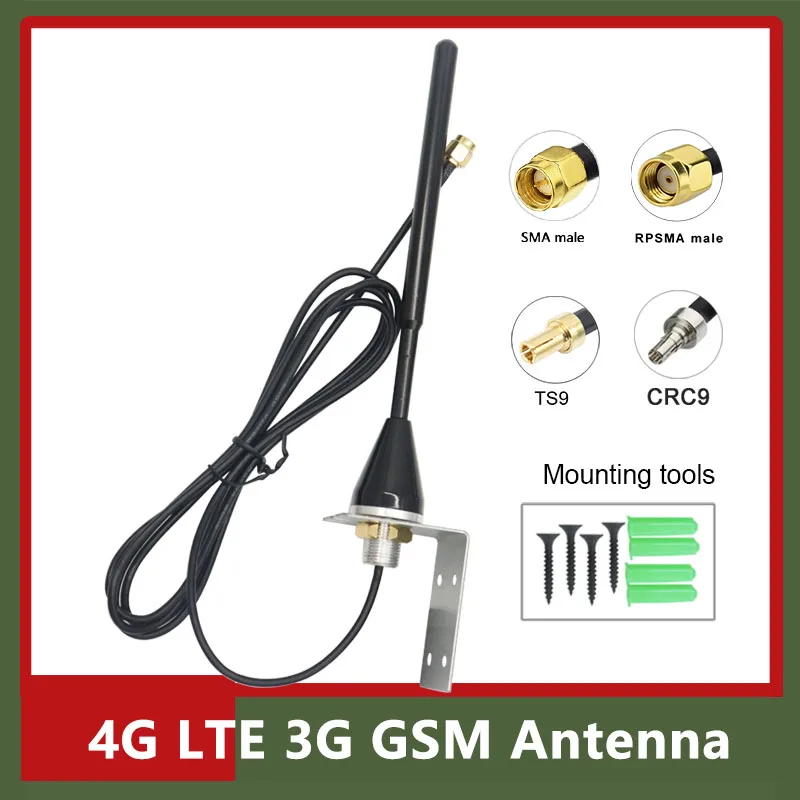 

Long Range 4G LTE 3G GSM 698~2700Mhz Internal Pure Copper Bar Antenna Omni Wif Router Aerial 15dbi SMA TS9 CRC9 For Signal Boost