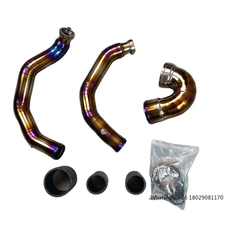 Titanium charge pipe kit for BMW M3 M4 S55 F80