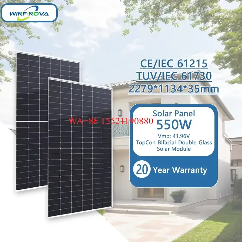 WMWMNU High Efficiency Lithium Ion MPPT Solar Kit 5-12kW Load Power MTTP Solar System Independent Cabin Power Supply
