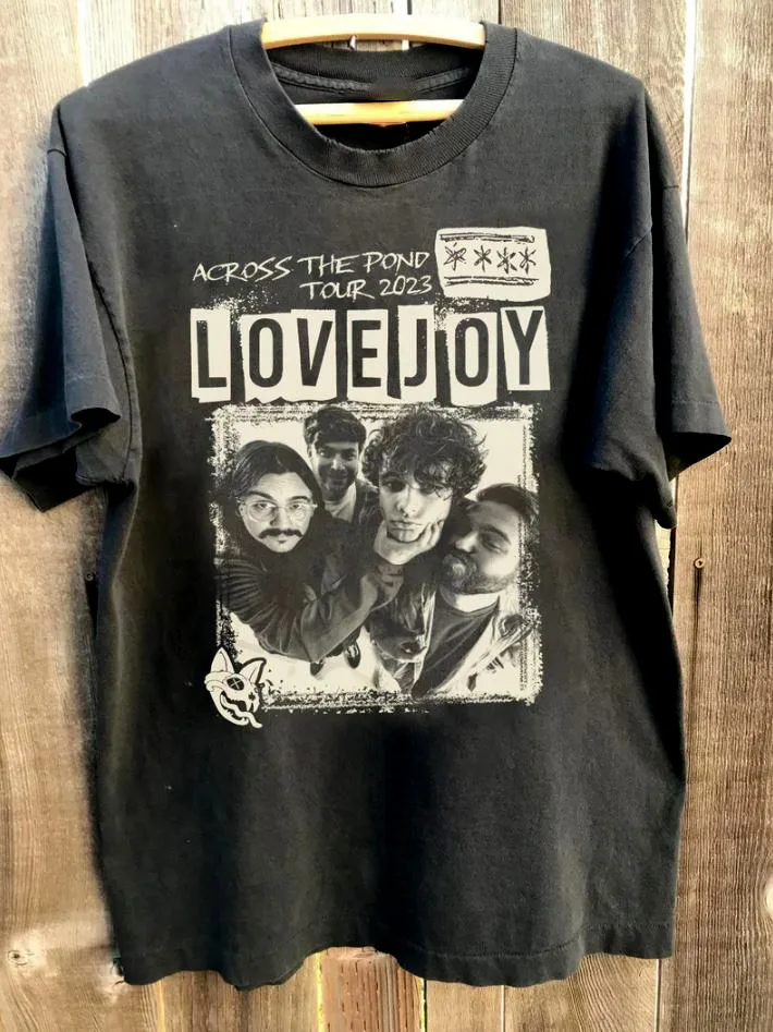 Lovejoy Fan Gift music band 2023 Tour Short Sleeve Unisex T-Shirt All Size