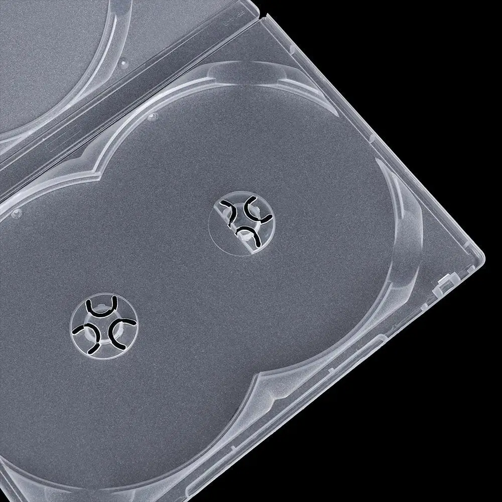 

Full Wrap Portable Cover Clear for 3 Disc Movie Box Disc Holders CD Bags DVD Case
