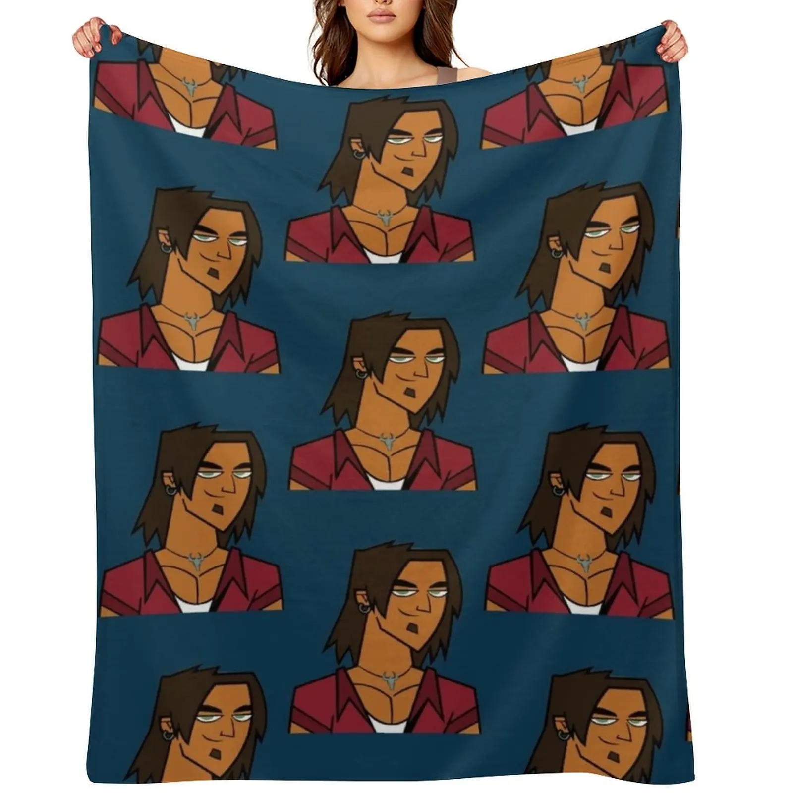 

Total Drama - Alejandro Throw Blanket Quilt heavy to sleep Personalized Gift Custom Blankets