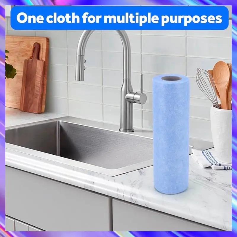 BAAD Kitchen Cleaning Cloth Washable & Reusable 25 X 200 Cmlint-Free High Water Anddirt Absorption Forkitchen Bathroom