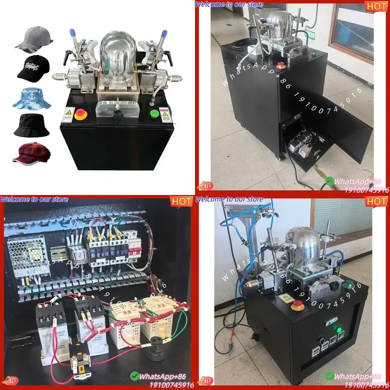 CE Certificate Small Industrial Hat Ironing Machine Automatic Cap Ironing Machine for Ironing Cap