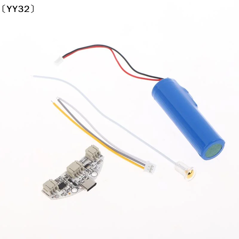 1/3/15Pcs Type-C Charging Port DC3.7V Input Light Source LED Light Panel Dimming Controller With Touch ON/OFF Switch〔YY32〕
