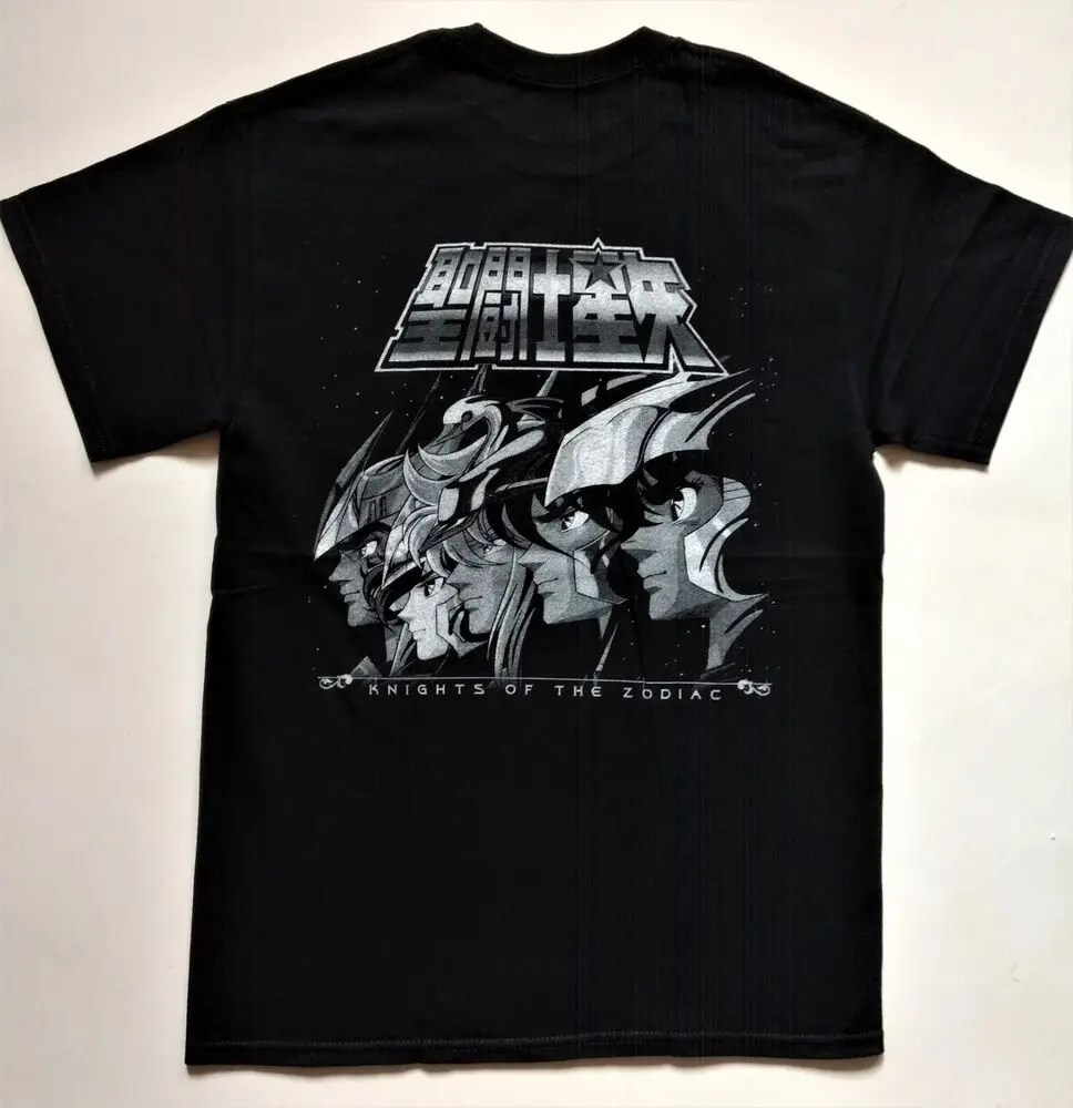 SAINT SEIYA: KNIGHTS OF THE ZODIAC T-Shirt RARE Embroidered Logo Manga Anime