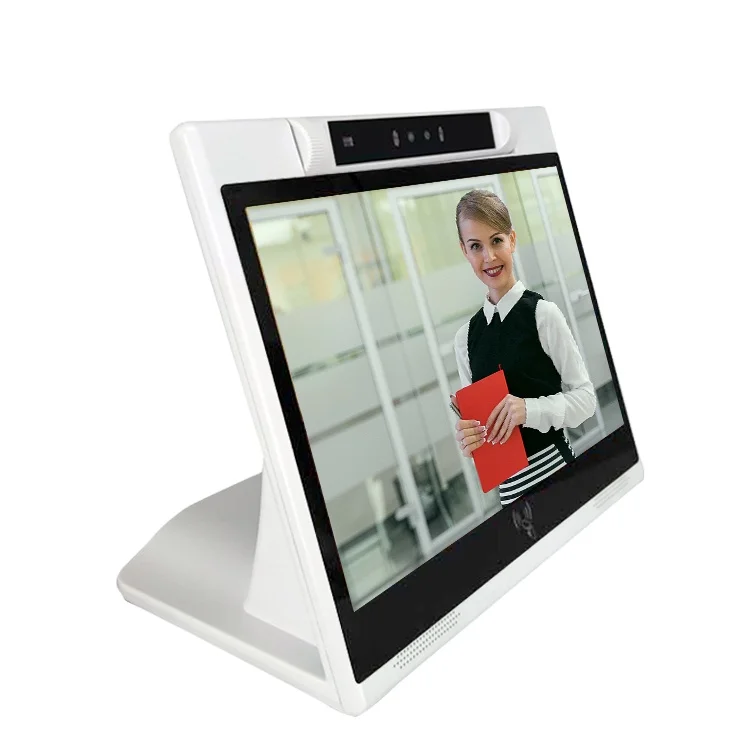 10inch L Shape RK3568 Android11 Tablet PC Digital Signage All in One with BT Rj45 Wifi Stereo Vision Camera for Business Meeting
