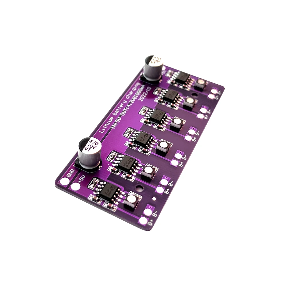 Charging Module PCB Circuit Board Charger Array 5V Input Charge Discharge Integrated Module for 18650 Battery Electric Scooter