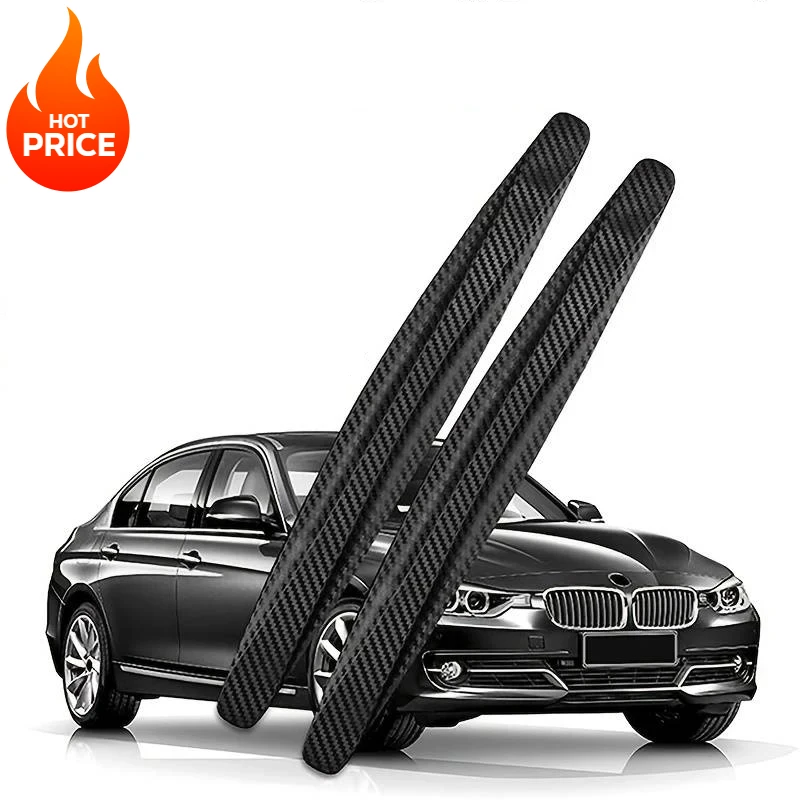 2-Pcs Universal Car Bumper Corner Guards - Anti-collision, Scratch-Resistant, Universal Fit for Enhanced Safety