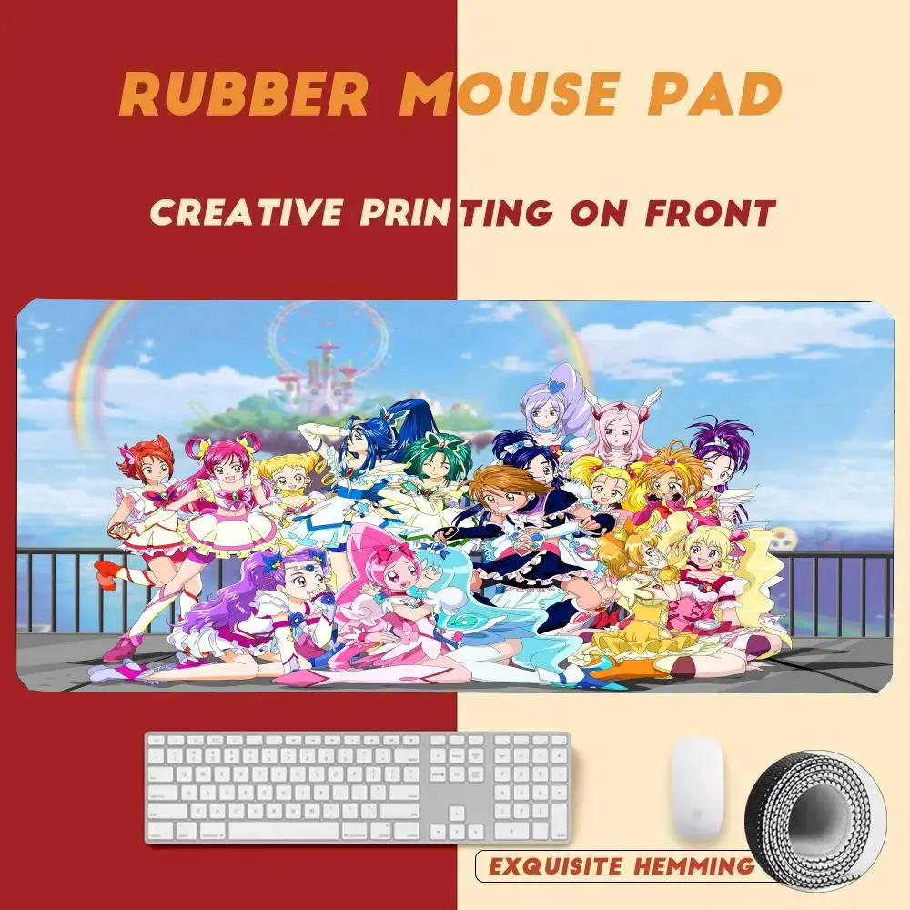 Animation cartoon P-Pretty Cures-S  Mouse Pad Gamer Mousepad, 900x400,Deskmat, Computador,Tapete de Mesa,Gaming Mats,PC Acessori