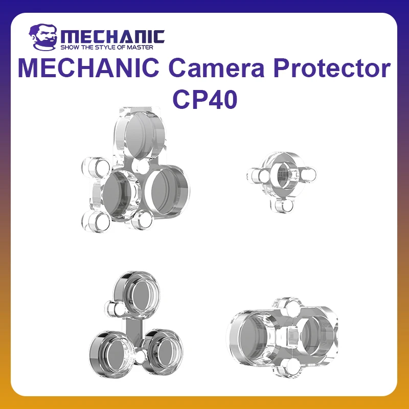 MECHANIC OFFICIAL CP40 Magnetic Camera Blue Light Protective Cover For iPhone 6‑17 Single/Dual/Triple Camera Lens Protection