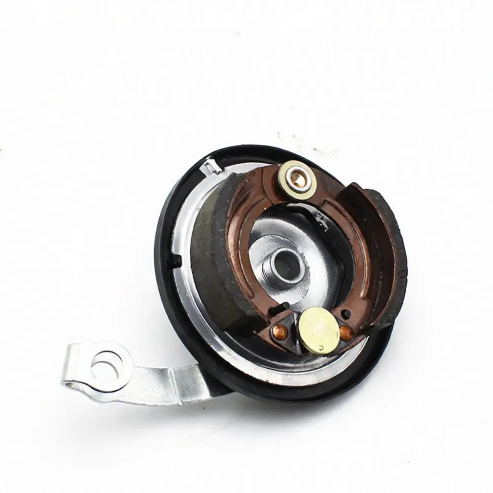 Front Drum Brake Assembly 80mm For Electric Scooter Motorized Bike Reliable Braking Mechanical Component Maintenance Accessory