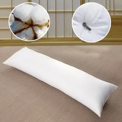150x50CM White Long Body Pillow Anime Dakimakura Hugging Pillow Inner Soft Filling Core Bed Pillows for Otaku Sleeping Cushion