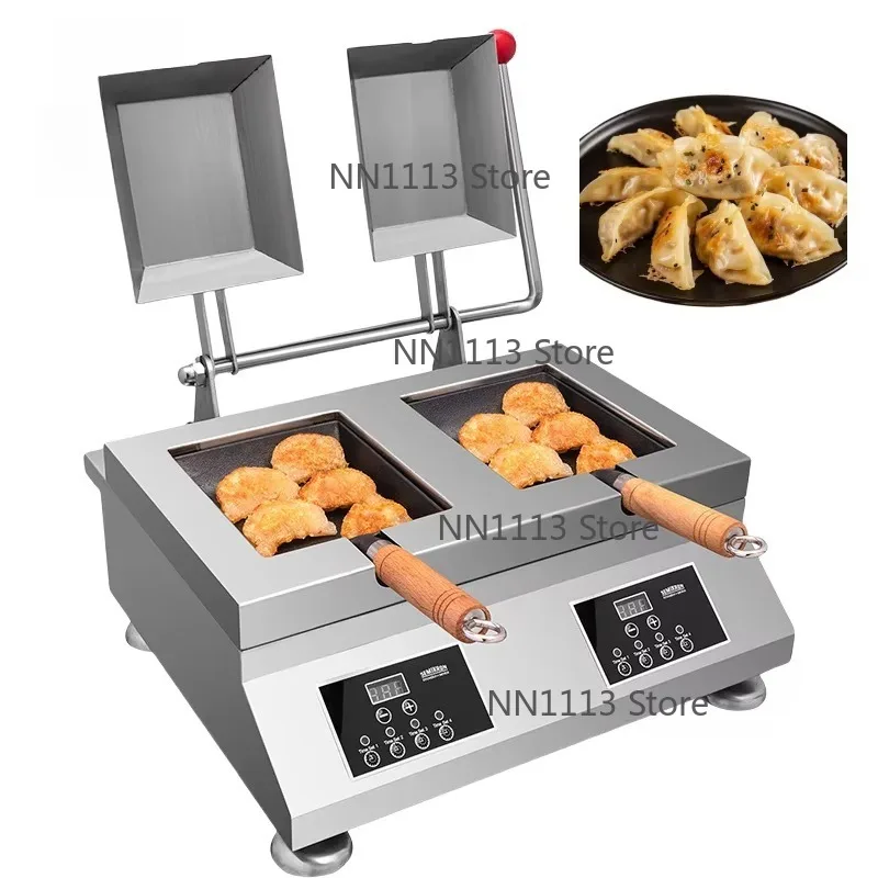 

Multifunctional Commercial Kitchen Equipment Electric Dumpling Gyoza Fry Griddle Grill Pan Machine for Fryer Recipes