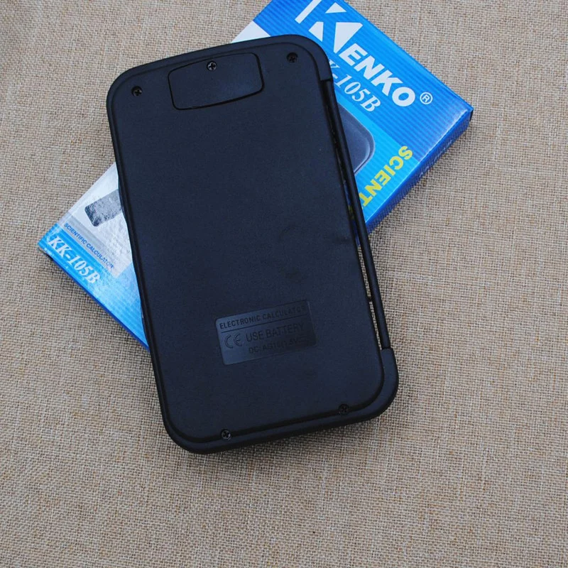 1 Buah Kalkulator Ilmiah Genggam Saku Multifungsi Portabel dengan Jam Kuliah Sekolah Siswa untuk Mengajar Matematika