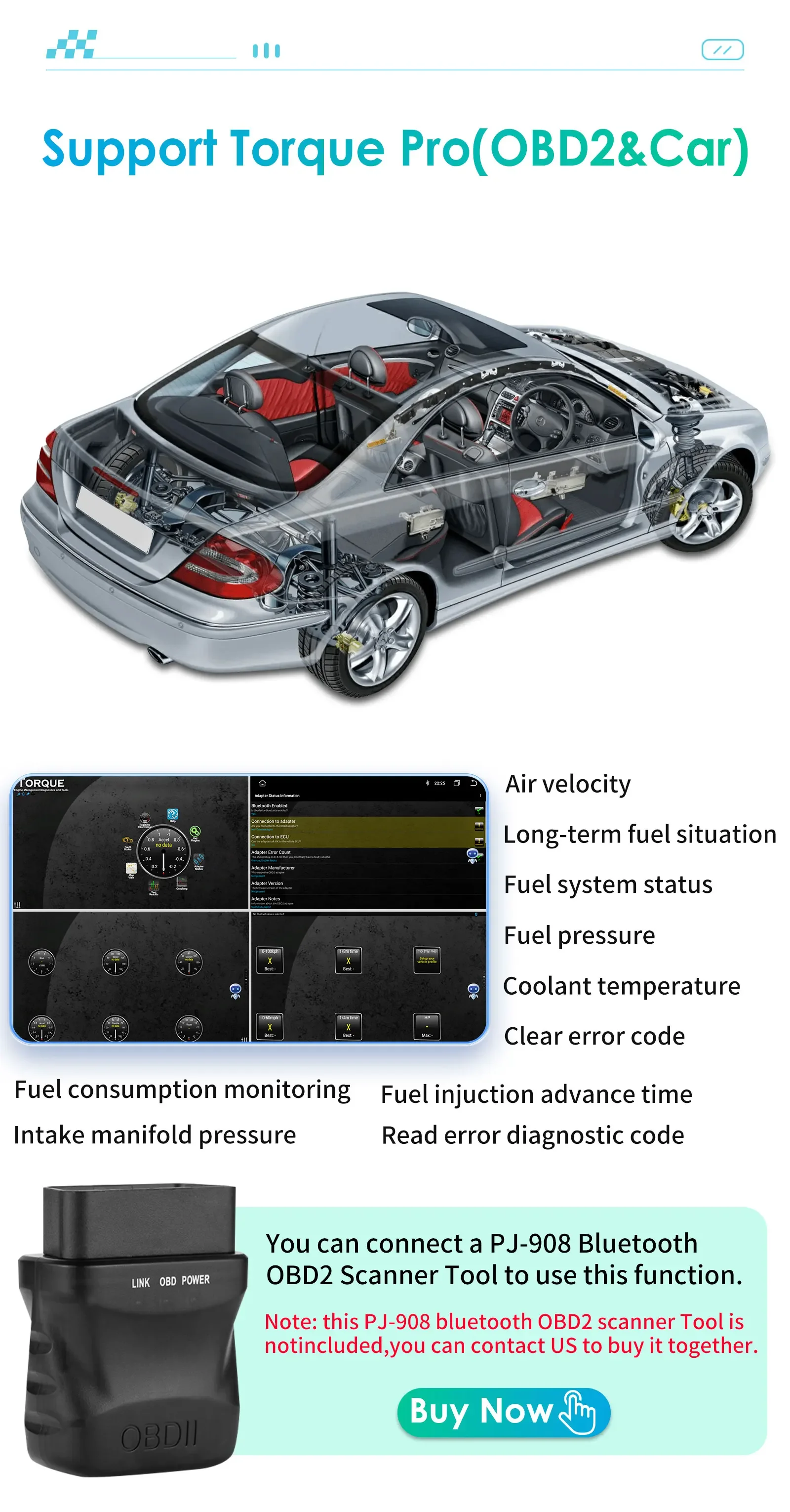 10,25" Hizpo Andoird Autoradio für BMW 5er E60 E61 CCC CIC 2005 - 2010 Intelligenter Bildschirm DSP GPS Auto CarPlay 4G BT SWC – Detail 28