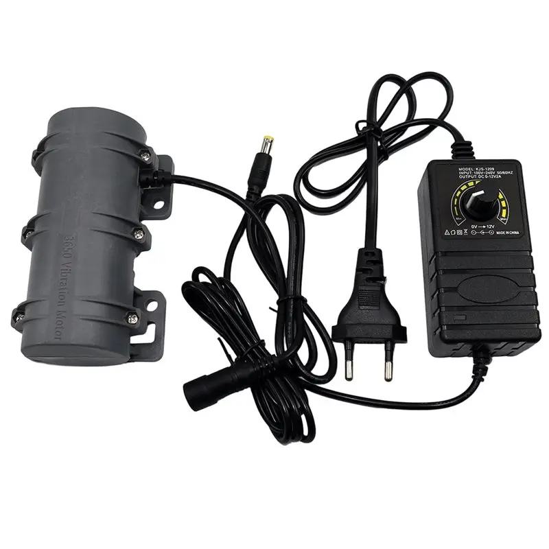 

【CHRISTMAS 】Mini Vibrating Motor 24V 3800Rpm 10W Portable For Massage Beds For Warning Systems Speed Control Unit Regulating