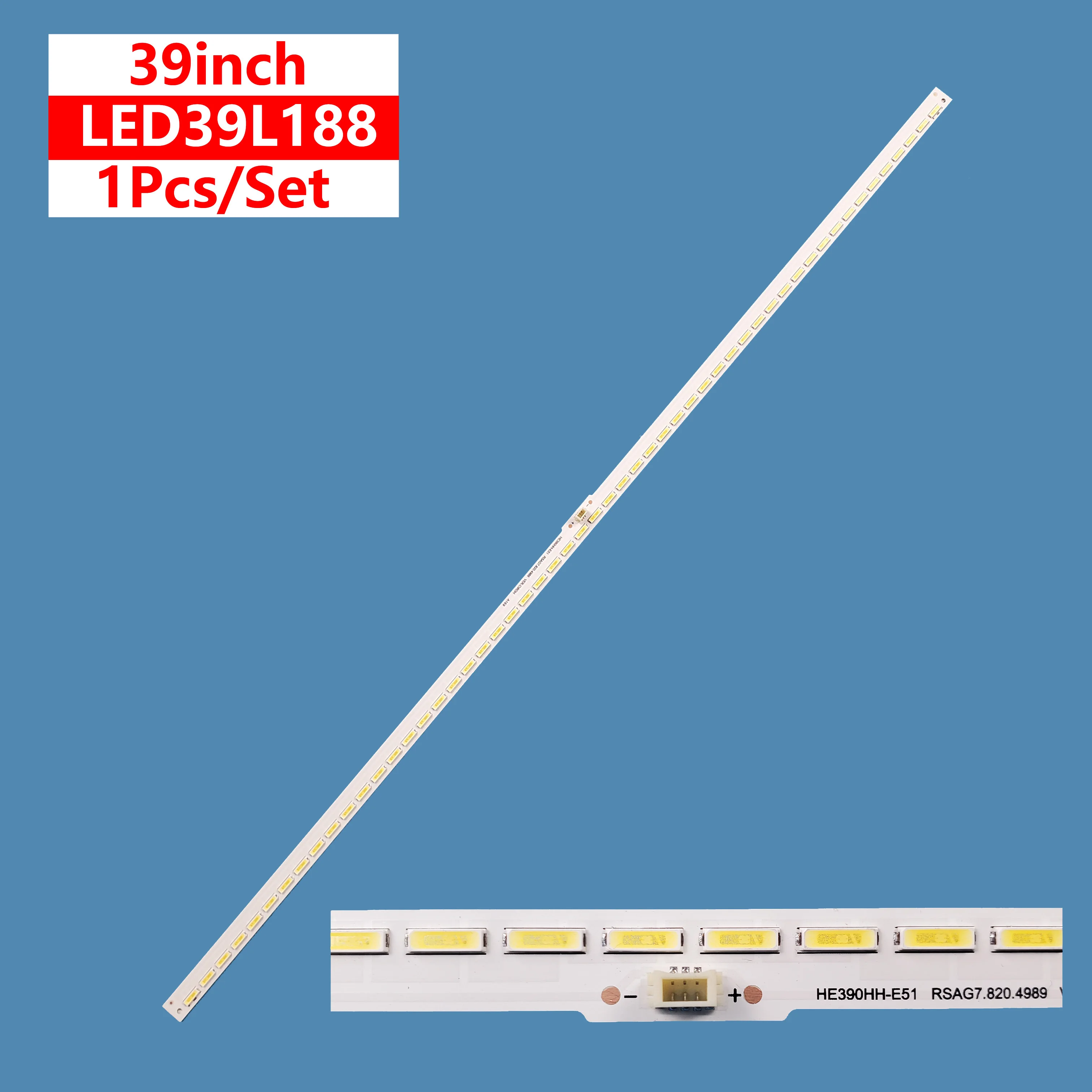 

LED ARRAY HE390HH-E51 RSAG7.820.4989 For HISENSE LED39H130 TV LED Backlight Strip 477MM 54LED