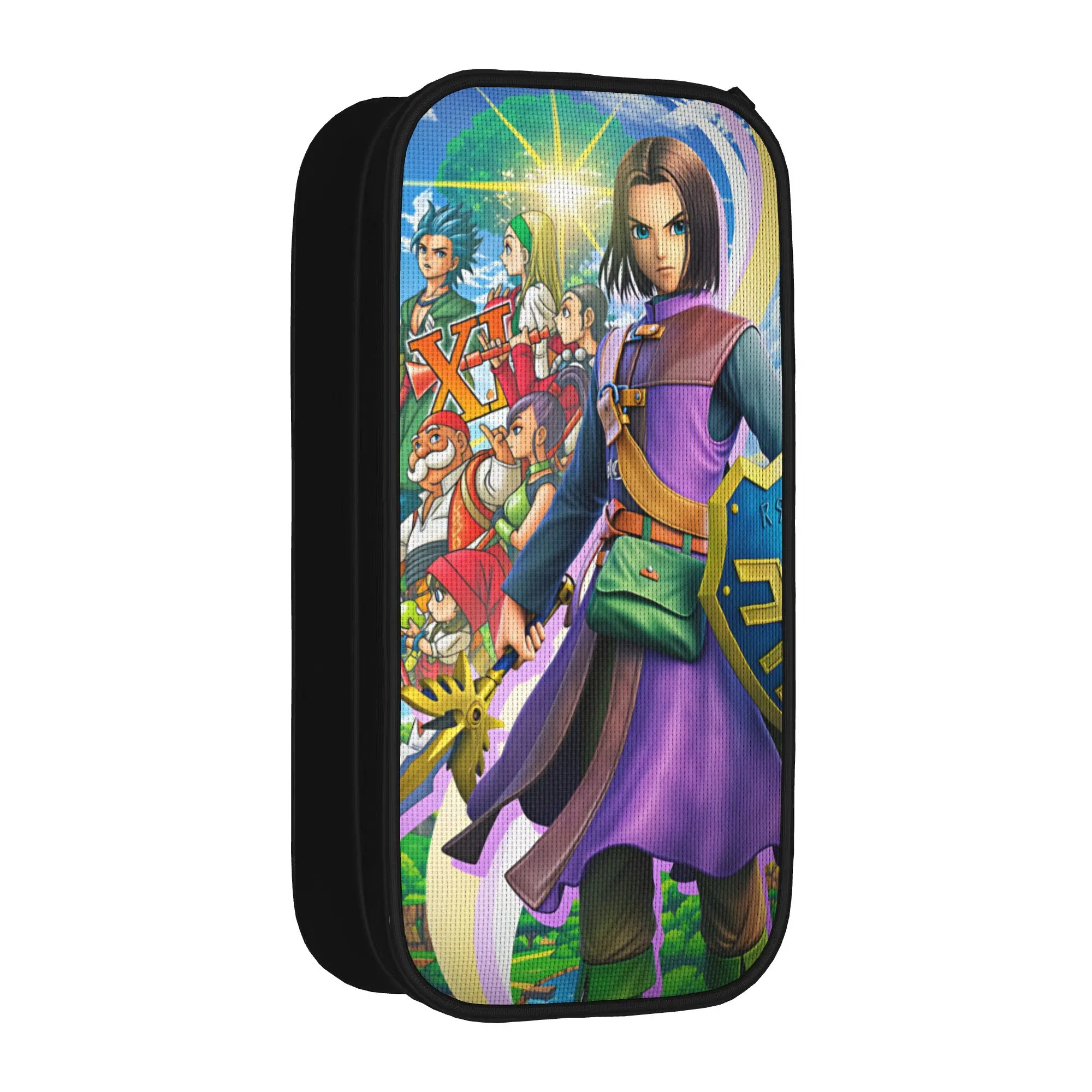 Cute Pencil Case Dragon Quest Slime  Pencil Pouch  School Pencil Cases Boy Girl Zipper Custom School Supplies