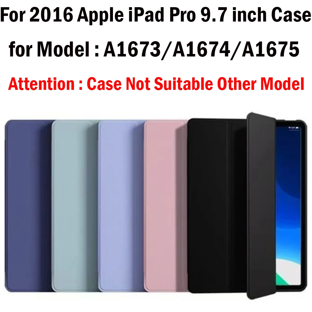 

Case For Apple iPad Pro 9.7 Inch 2016 Release for 2016 iPad Pro9.7 in A1673 /A1674 /A1675 New PU Magnetic smart sleep wake Case