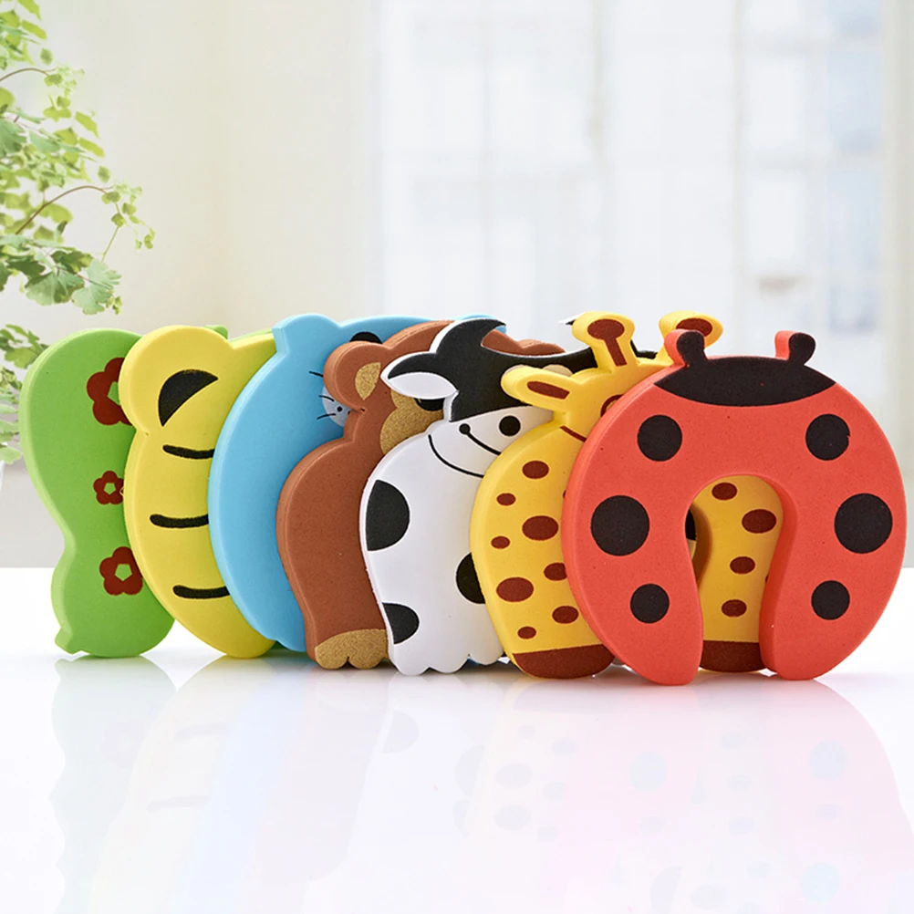 

10Pcs Baby Finger Pinch Guard Door Stopper Safety Soft Durable Eva Door Protector Prevent Pinching Injury Baby