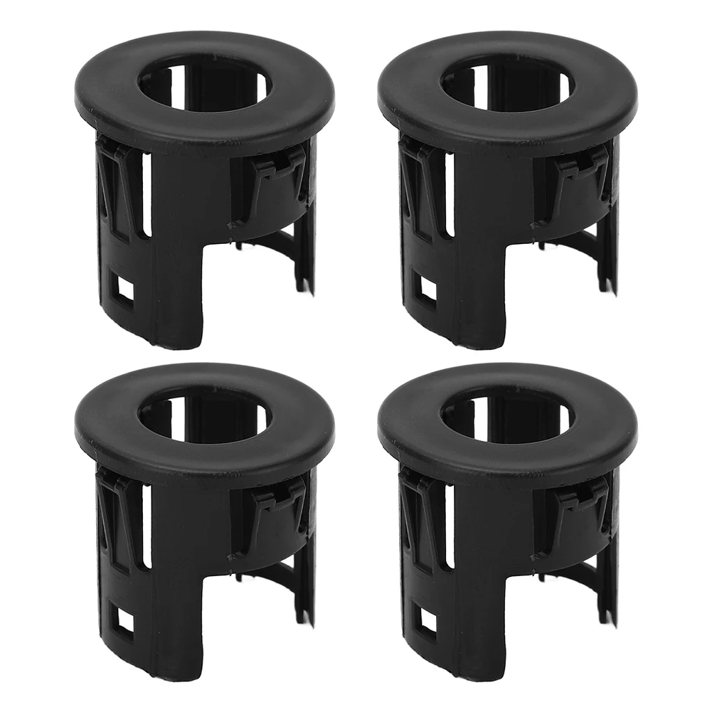 4Pcs Parking Assist Sensor Mount Bracket Bezels OE 5LS52TZZAA Parking Assist Sensor Bracket Bezels for Ram 1500 2500 3500 14-19