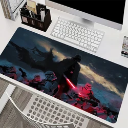 Gwiezdne wojny Darth Vader podkładka pod mysz Anime Laptop fajna gra 900x400 klawiatura podkładka pod mysz komputer biurowy akcesoria do grania mata na stół dywanie